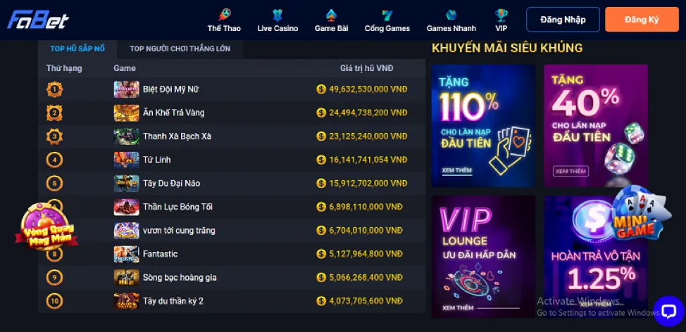 Game Bắn Cá Tiên Cánh tại H3BET Win
